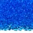 Бисер чешский PRECIOSA Фарфаль 2х4мм, 60150 голубой прозрачный, 50г - Бисер чешский PRECIOSA Фарфаль 2х4мм, 60150 голубой прозрачный, 50г