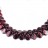 Бусины Pip beads 5х7мм, цвет 23980/45705 черный/красный твид, 701-024, 20шт - Бусины Pip beads 5х7мм, цвет 23980/45705 черный/красный твид, 701-024, 20шт
