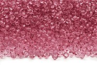 Бисер чешский PRECIOSA круглый 10/0 01195 сиреневый прозрачный, 1 сорт, 50г