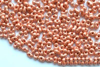 Бисер чешский PRECIOSA Фарфаль 3,2х6,5мм, 18191 золотой, металлик 50г