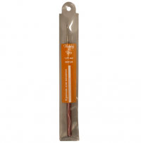 Крючок для вязания с пластиковой ручкой 1,25мм, длина 14см, Hobby&Pro, пластик/металл, 1008-026, 1шт