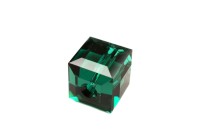Бусина куб Swarovski 5601 #205 8мм Emerald, 5601-8-205, 1шт