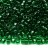 Бисер японский TOHO Treasure цилиндрический 11/0 #0939 зеленый изумруд, прозрачный, 5 грамм - Бисер японский TOHO Treasure цилиндрический 11/0 #0939 зеленый изумруд, прозрачный, 5 грамм