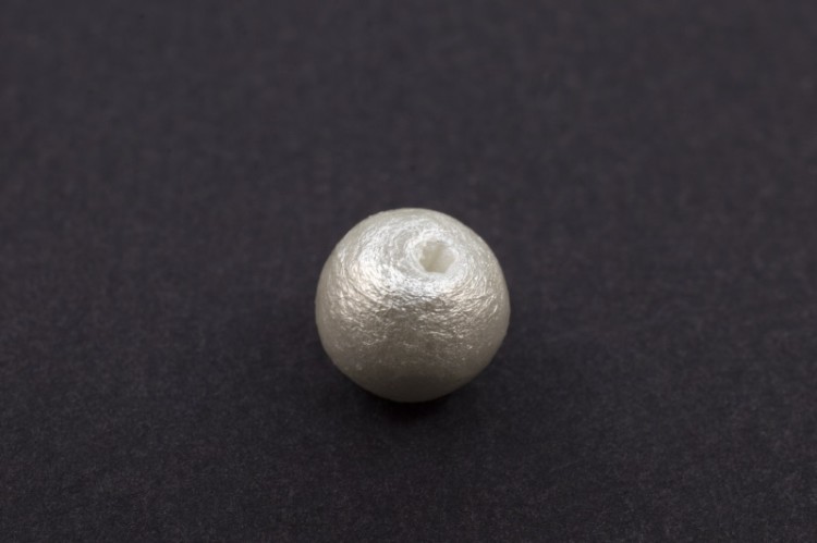 Хлопковый жемчуг Miyuki Cotton Pearl 8мм, цвет White, 744-001, 1шт Хлопковый жемчуг Miyuki Cotton Pearl 8мм, цвет White, 744-001, 1шт