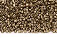 Бисер японский MIYUKI Delica цилиндр 10/0 DBM-1852 Duracoat Galvanized, олово, 5 грамм