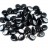 Бусины Pip beads 5х7мм, цвет 23980/27200 черный/гематит, 701-023, 20шт - Бусины Pip beads 5х7мм, цвет 23980/27200 черный/гематит, 701-023, 20шт
