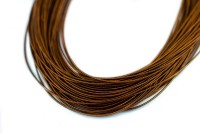 Канитель жесткая 1,0мм, цвет коричневый темный, 49-059, 5г (около 1м)