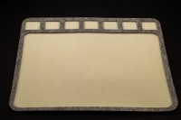 Коврик для бисера Beadsmith 35,5х28см, цвет серый, 32-158, 1 шт
