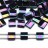 Бисер японский MIYUKI TILA #0454 фиолетовый ирис, металлизированный, 5 грамм - Бисер японский MIYUKI TILA #0454 фиолетовый ирис, металлизированный, 5 грамм