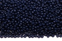 Бисер японский MIYUKI круглый 11/0 #4493 темный синий, непрозрачный Duracoat, 10 грамм