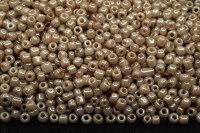 Бисер китайский круглый размер 12/0, цвет 0961 шампань непрозрачный, 450г