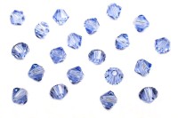 Бусина биконус Swarovski 5328 #211 4мм Light Sapphire, 5328-4-211, 20шт