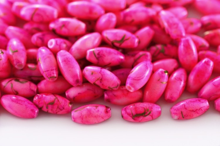 Бусины акриловые Рис 6х12мм, отверстие 1мм, цвет розовый яркий, 540-170, 10г (около 35шт) Бусины акриловые Рис 6х12мм, отверстие 1мм, цвет розовый яркий, 540-170, 10г (около 35шт)