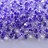 Бисер японский TOHO Magatama 3мм #0348 фиолетовый, окрашенный изнутри, 5 грамм - Бисер японский TOHO Magatama 3мм #0348 фиолетовый, окрашенный изнутри, 5 грамм