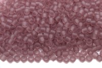 Бисер японский TOHO круглый 11/0 #0006F светлый аметист, матовый прозрачный, 10 грамм