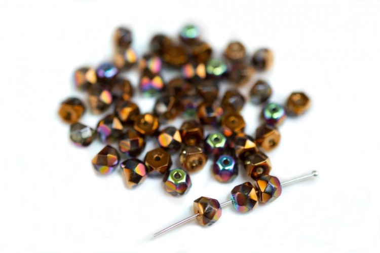 Бусины Hill beads 6мм, отверстие 0,5мм, цвет 00030/98556 хрусталь, сверкающий бронзовый, 722-012, 10г (около 45шт) Бусины Hill beads 6мм, отверстие 0,5мм, цвет 00030/98556 хрусталь, сверкающий бронзовый, 722-012, 10г (около 45шт)