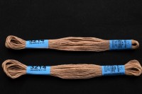 Мулине Gamma, цвет 3214 кремовый, хлопок, 8м, 1шт