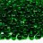 Бисер MIYUKI Drops 3,4мм #0146 зеленый, прозрачный, 10 грамм - Бисер MIYUKI Drops 3,4мм #0146 зеленый, прозрачный, 10 грамм