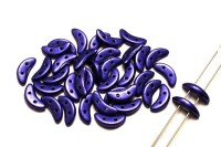 Бусины Crescent beads 10х3мм, цвет 0310-77028CR Saturated Metallic Violet, 708-037, 5г (около 40 шт)