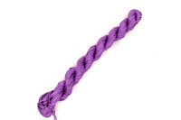 Шнур нейлоновый, толщина 1мм, длина 24 метра, цвет фиолетовый, материал нейлон, 29-087, 1шт