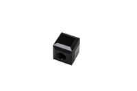 Бусина куб Swarovski 5601 #280 4мм Jet, 5601-4-280, 1шт