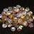 Бусины Rose Petal beads 8мм, отверстие 0,5мм, цвет 00030/98531 Crystal/Yellow Rainbow, 734-039, около 10г (около 50шт) - Бусины Rose Petal beads 8мм, отверстие 0,5мм, цвет 00030/98531 Crystal/Yellow Rainbow, 734-039, около 10г (около 50шт)
