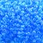 Бисер японский TOHO круглый 8/0 #0163 аквамарин, радужный прозрачный, 10 грамм - Бисер японский TOHO круглый 8/0 #0163 аквамарин, радужный прозрачный, 10 грамм