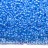 Бисер японский MIYUKI круглый 15/0 #2205 радужный голубой, окрашенный изнутри, 10 грамм - Бисер японский MIYUKI круглый 15/0 #2205 радужный голубой, окрашенный изнутри, 10 грамм