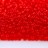 Бисер японский TOHO круглый 10/0 #0005 светлый сиамский рубин, прозрачный, 10 грамм - Бисер японский TOHO круглый 10/0 #0005 светлый сиамский рубин, прозрачный, 10 грамм