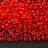 Бисер чешский PRECIOSA круглый 6/0 90070 красный прозрачный, квадратное отверстие, 50г - Бисер чешский PRECIOSA круглый 6/0 90070 красный прозрачный, квадратное отверстие, 50г