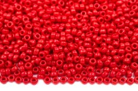 Бисер японский MIYUKI круглый 15/0 #0408 красный, непрозрачный, 10 грамм
