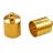 Концевик 13х9мм, внутренний диаметр 8,8мм, отверстие 1,5мм, цвет золото, латунь, 01-094, 2шт - Концевик 13х9мм, внутренний диаметр 8,8мм, отверстие 1,5мм, цвет золото, латунь, 01-094, 2шт
